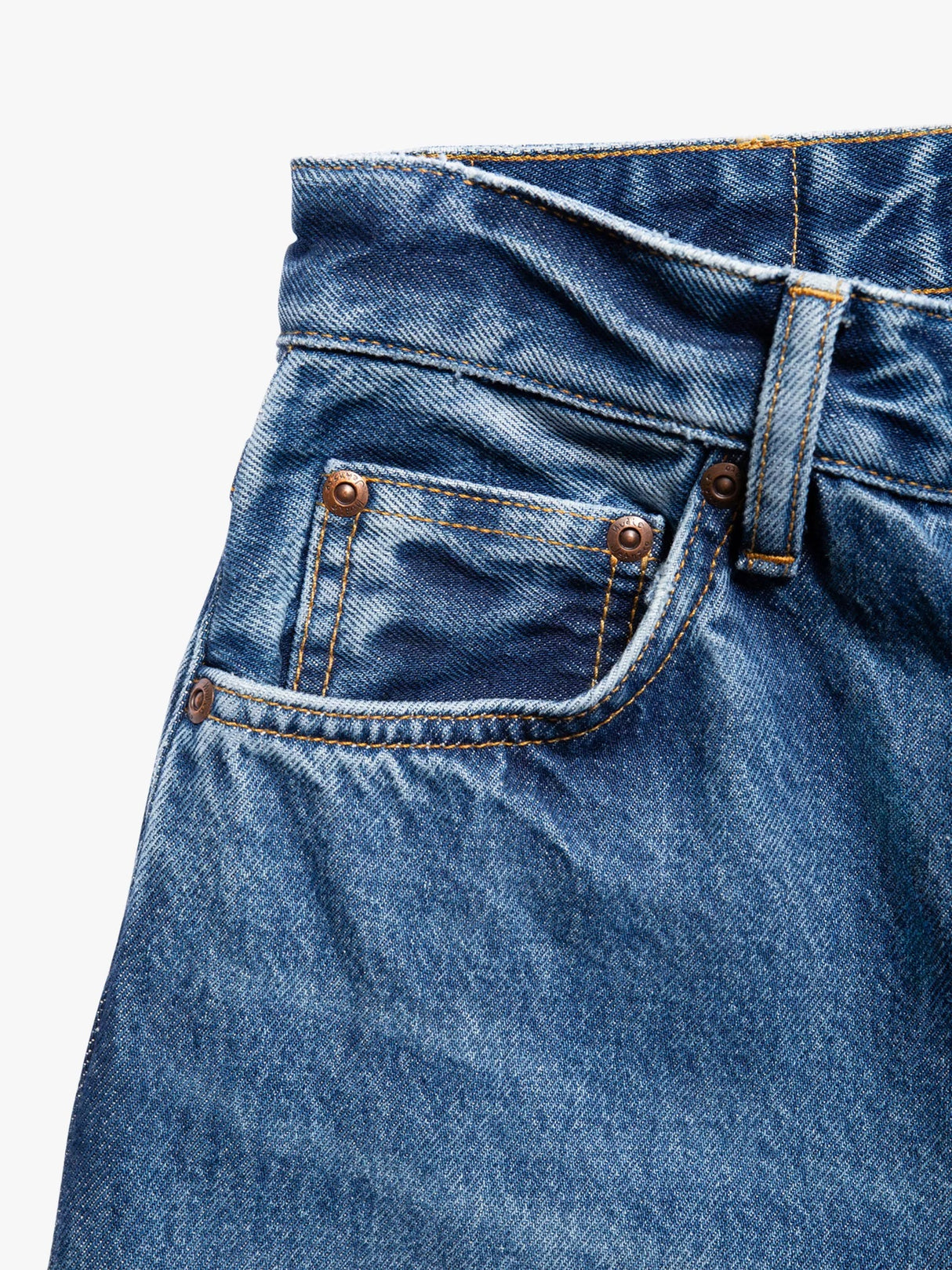 Nudie Jeans Women's Breezy Dreamer Tapered High Rise Jeans - Blue - W26/L26