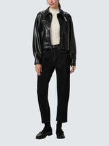 Paige Alexis Womens Cotton Straight Ankle Jeans Twilight Black - Size 32