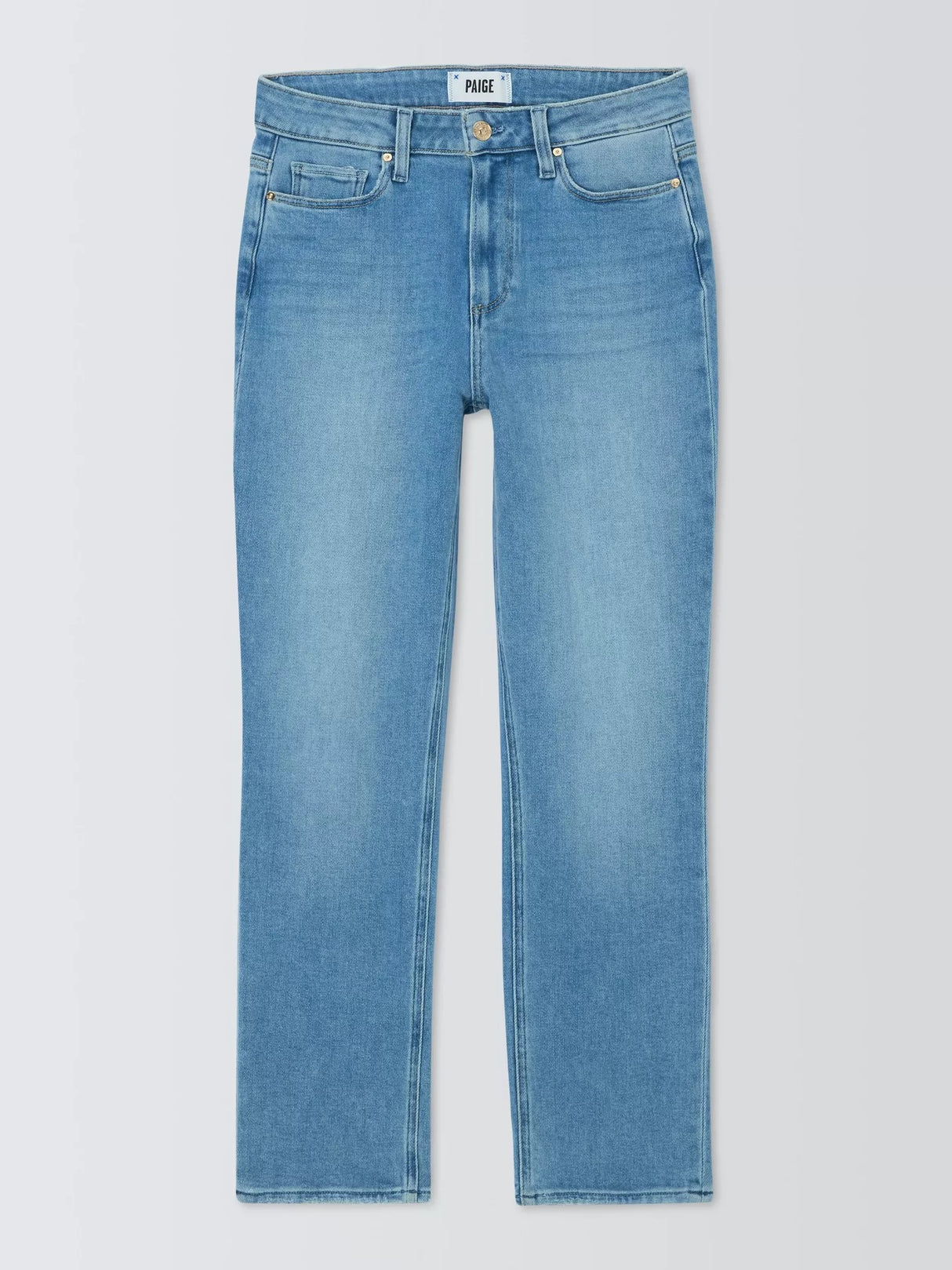 PAIGE Women's Cindy High Rise Straight Leg Light Jeans - Canvases - Size 26