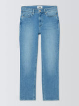 PAIGE Women's Cindy High Rise Straight Leg Light Jeans - Canvases - Size 26
