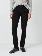 Frame Le Mini Bootcut Womens Casual Cotton Blend Zip Jeans Black - Size 28