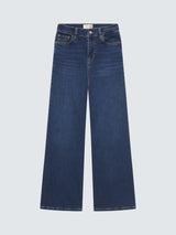 Frame Le Slim Palazzo Womens Wide Leg Cotton Blend Jeans - Size 26 - Femma