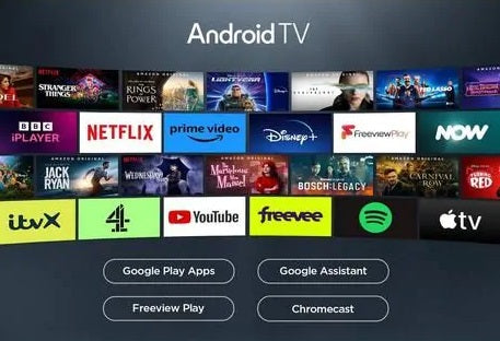 TCL 43P755K 4K Ultra HD HDR LED 43'' Smart Android TV with Freeview Play