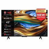 TCL 43P755K 4K Ultra HD HDR LED 43'' Smart Android TV with Freeview Play