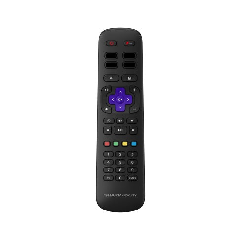 Sharp 4T-C50FJ0KL1FB 4K UHD LED HDR Frameless 50'' Smart Roku TV - Black