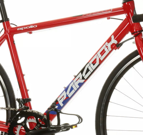 Apollo Paradox Mens 14-Speed 700c Road Bike - Large 54cm Alloy Frame - Red