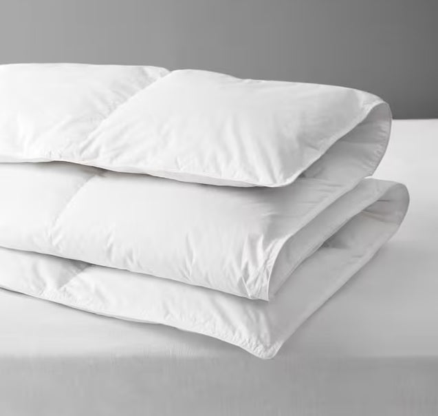 John Lewis Natural Duck Down 60/40 White 13.5 Tog Duvet - Super King Size