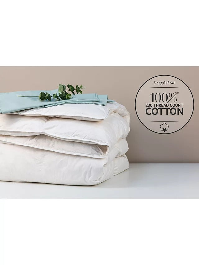Snuggledown Duck Feather and Down Duvet 10.5 Tog - 260 x 220cm Super King - Kazoop 