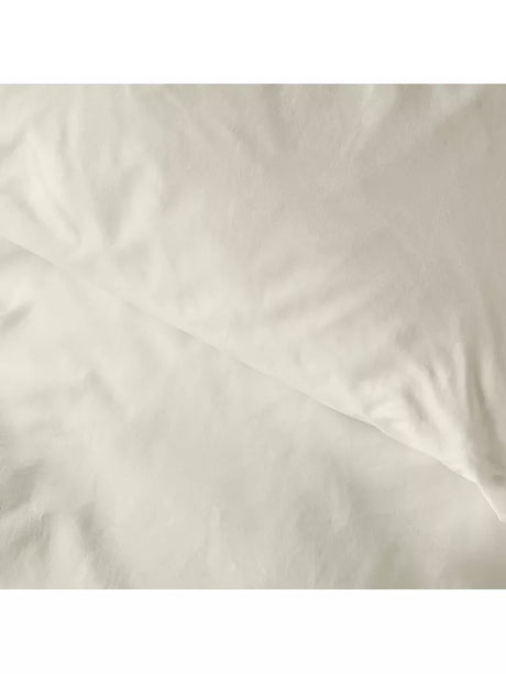 John Lewis Soft & Silky Cotton 800 Thread Count King Duvet Cover - Cream - Kazoop 