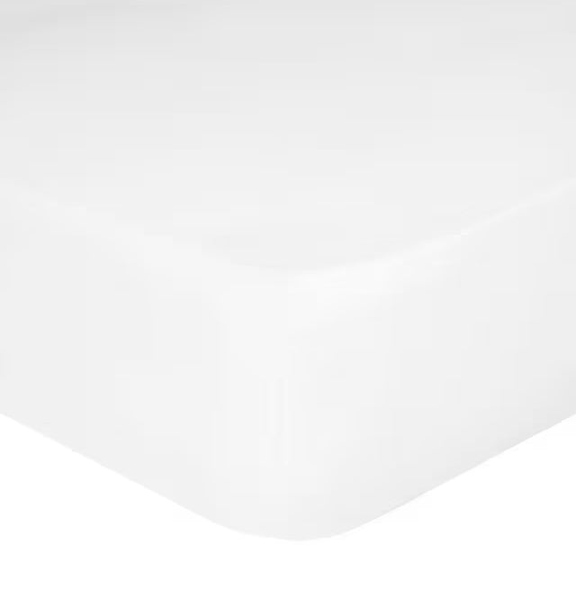 John Lewis Luxury Egyptian Cotton Extra Deep White Fitted Sheet - King Size
