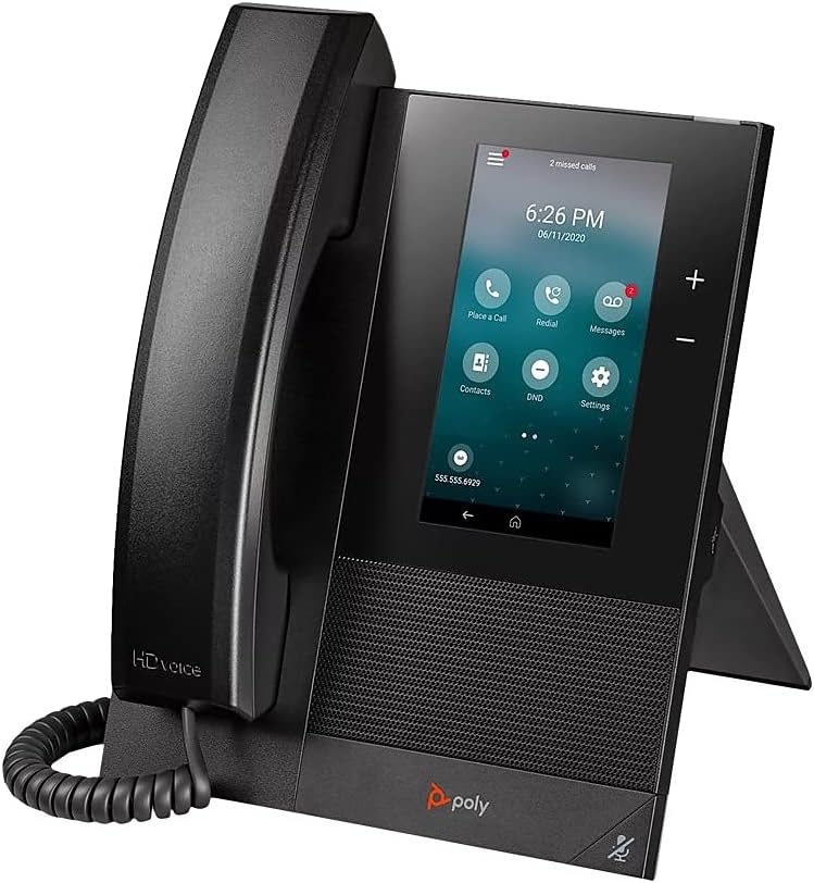 Poly CCX 400 Colour Touchscreen LCD Open SIP Desktop Business Media Phone