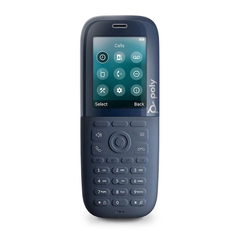 Poly 2200-86930-102 IP Rove 30 Dect Compact Cordless Phone Handset - Blue