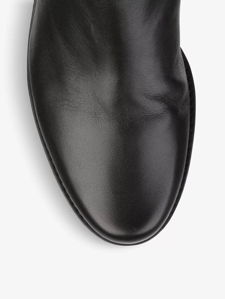 Stuart Weitzman Reserve Women's Stretch-Back Leather Boots - Black - UK 5.5