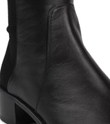 Stuart Weitzman Reserve Women's Stretch-Back Leather Boots - Black - UK 5.5