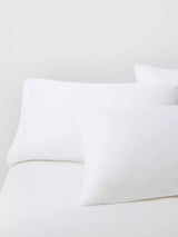 John Lewis 800 Thread Count Supima Cotton Sateen King Duvet Cover Set White