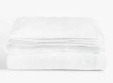 John Lewis Crisp & Fresh Antique Cotton White Duvet Cover - Super Kingsize