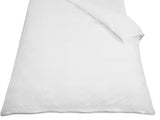 John Lewis Crisp & Fresh Antique Cotton White Duvet Cover - Super Kingsize