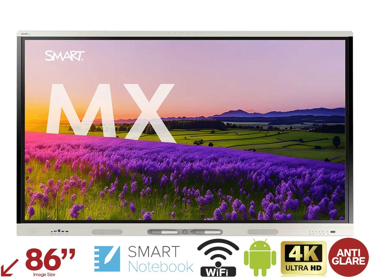 Smart Board MX086-V5 Pro 86'' Touchscreen Flat Panel Interactive Display