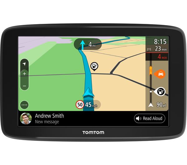 TomTom GO Basics 5" Car Sat Nav with Full Europe Maps - Black - Kazoop 