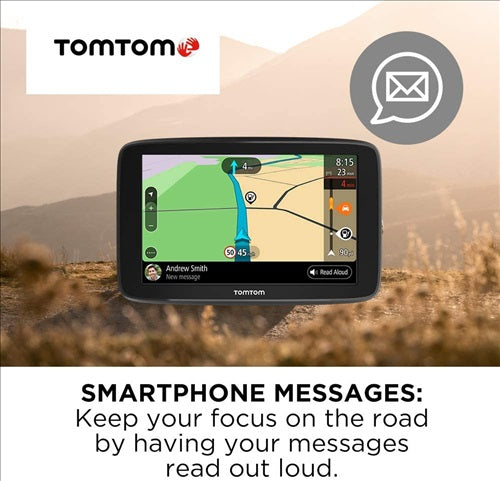 TomTom GO Basics 5" Car Sat Nav with Full Europe Maps - Black - Kazoop 