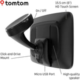 TomTom GO Discover 7" Car Sat Nav with World Maps - Black - Kazoop 