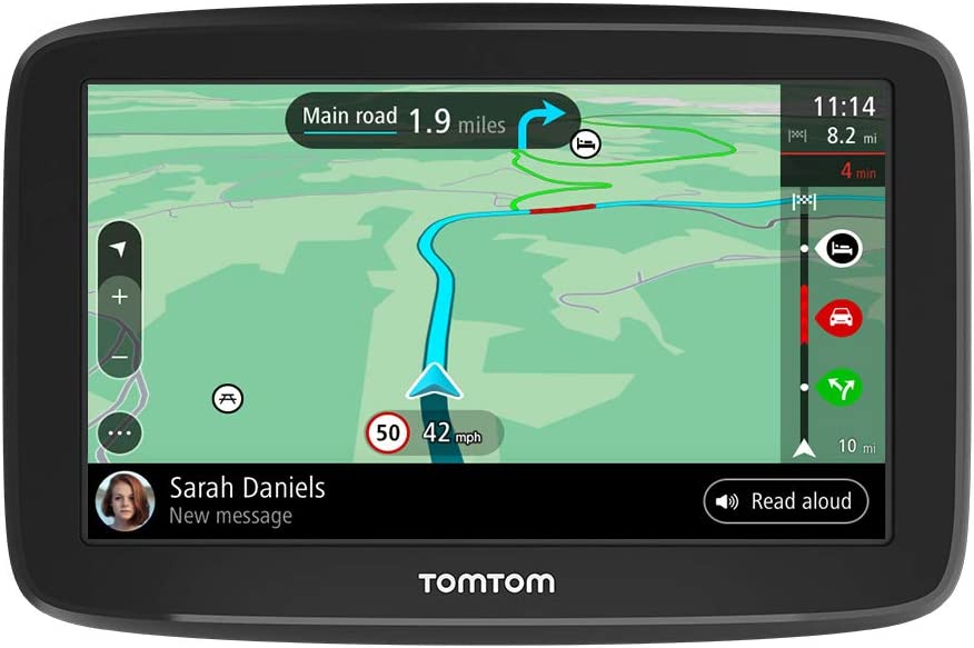 TomTom GO Classic 6" Car Sat Nav with UK ROI Full Europe Maps - Black - Kazoop 