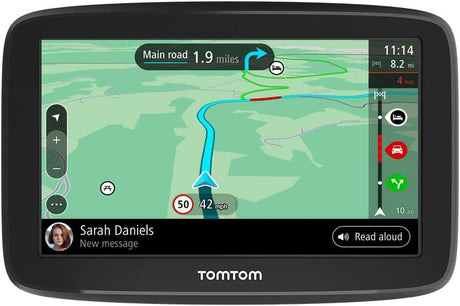 TomTom GO Classic 6" Car Sat Nav with UK ROI Full Europe Maps - Black - Kazoop 