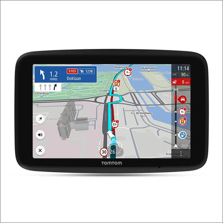 TomTom GO Expert Truck Sat Nav 6" World Maps - Black - Kazoop 