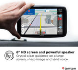TomTom GO Superior 6" HD Touchscreen Car Sat Nav - World Maps - Kazoop 