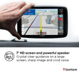 TomTom GO Superior 7'' HD Touchscreen Car Sat Nav - World Maps - Kazoop 