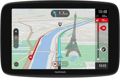 TomTom GO Navigator 6 inch Touchscreen Car Sat Nav Worldwide Maps - Black - Kazoop 