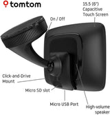 TomTom GO Navigator 6 inch Touchscreen Car Sat Nav Worldwide Maps - Black - Kazoop 