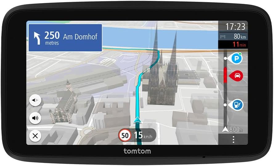 TomTom GO Navigator 2nd Gen Europe Maps Wi-Fi 6" Car GPS Sat Nav - Black