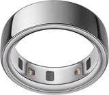Oura Ring 4 Smart Heart Rate Sleep Tracking Device - Silver - Size 7