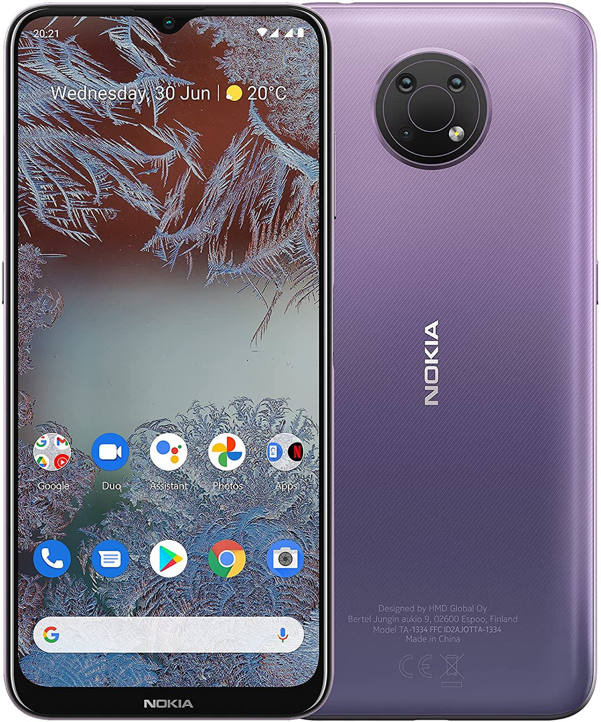 Nokia G10 TA-1334 4G 6.5" Smartphone 32GB 3GB RAM Dual Sim Unlocked - Dusk
