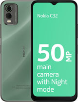 Nokia C32 64GB SIM-Free 4G Smartphone 6.5" Unlocked Dual SIM - Green - Kazoop 