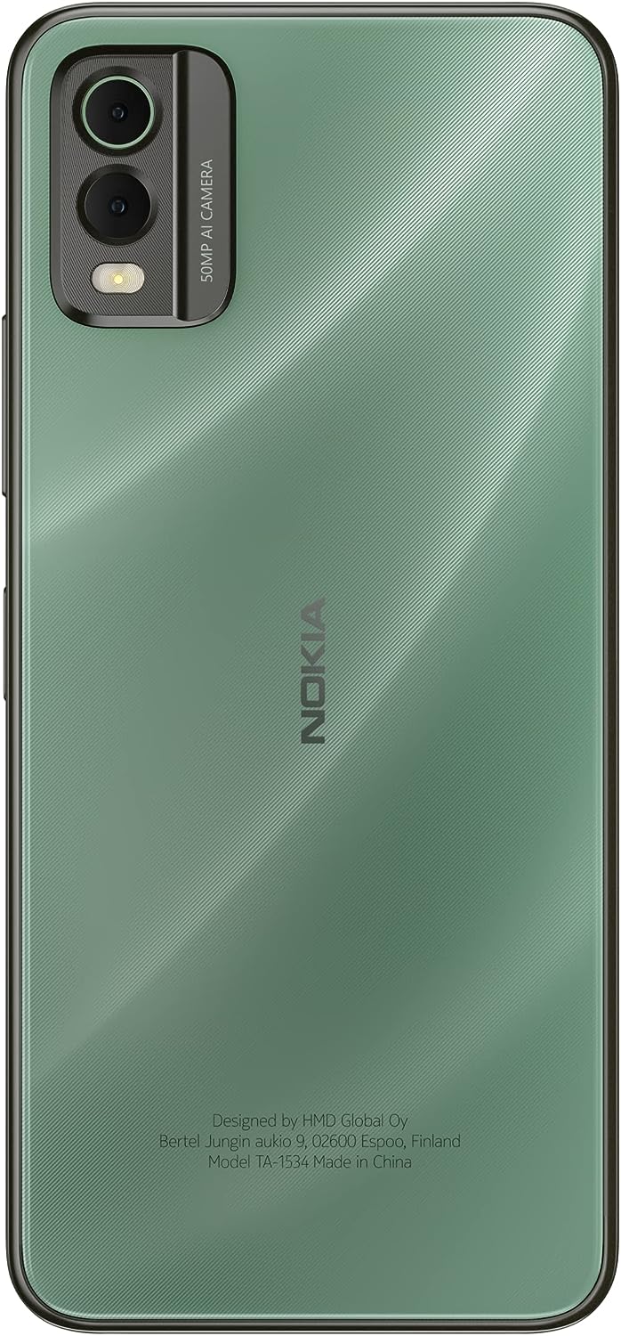 Nokia C32 64GB SIM-Free 4G Smartphone 6.5" Unlocked Dual SIM - Green - Kazoop 