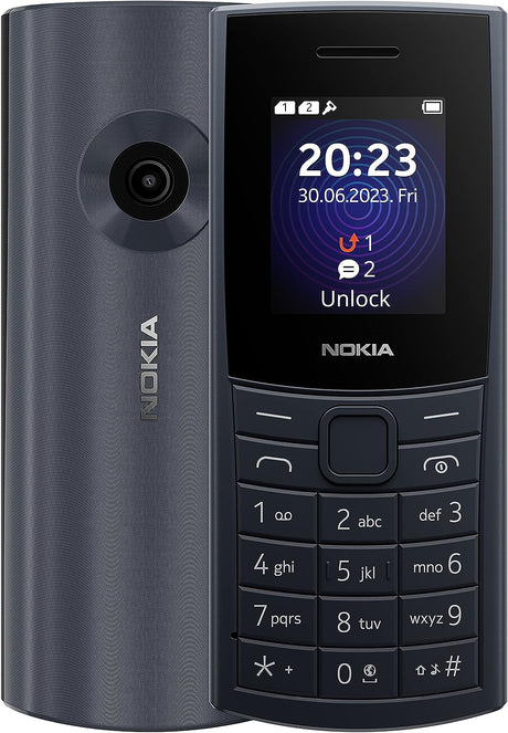 Nokia 110 4G Mobile Phone SIM-Free Unlocked Dual SIM - Midnight Blue - Kazoop 