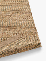 John Lewis Hand Woven Rectangular Jute Grained Rug L240 x W170 cm - Green