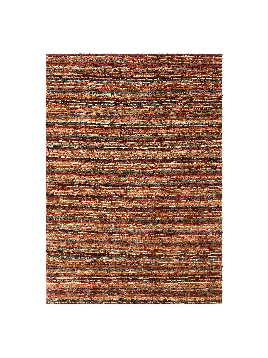 John Lewis Rustic Hand Knotted Plain 100% Jute Rug - L240 x W170cm