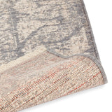 John Lewis Kabir Medallion Machine-made Rectangular Rug Grey L235 x W170cm