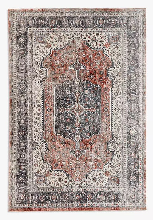 John Lewis & Partners Medallion Traditional Rug L230 x W160 cm - Red