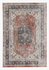 John Lewis & Partners Medallion Traditional Rug L230 x W160 cm - Red