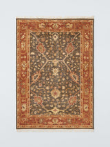 John Lewis Hand Knotted Rectangular Inaya Ziegler Rug Red - L300 x W200cm