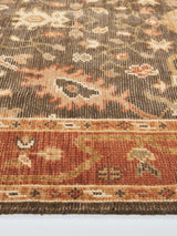 John Lewis Hand Knotted Rectangular Inaya Ziegler Rug Red - L300 x W200cm