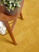 John Lewis Wellington 100% Wool Rug 300cm x 200cm - Saffron Yellow
