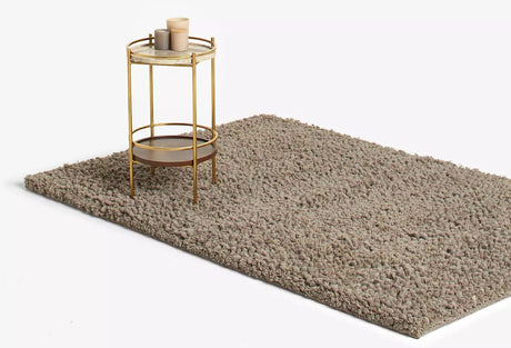 John Lewis & Partners Darwin Hand-Tufted Wool Rug L180 x W120cm - Mole - Kazoop 