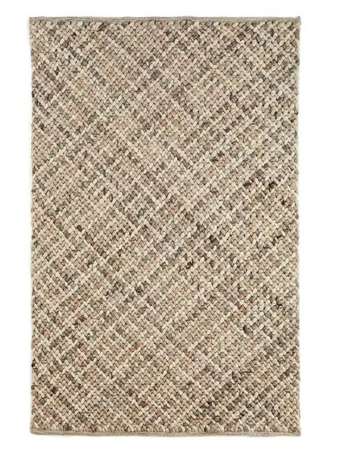 Croft Collection Matlock Wool Mix Rug L240 x W170cm - Natural/Multi - Kazoop 