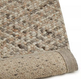 Croft Collection Matlock Wool Mix Rug L240 x W170cm - Natural/Multi - Kazoop 