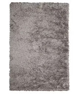 John Lewis Rhapsody Wool Blend Rectangular Shaggy Rug 290 x 200cm - Silver
